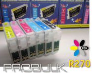 Bulk Ink R270 Cartuchos Recarregáveis 