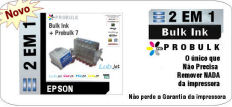 Bulk Ink + Probulk 7 - O mais Completo e Vers&aacute;til