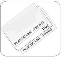 cracha pvc imprime jato de tinta